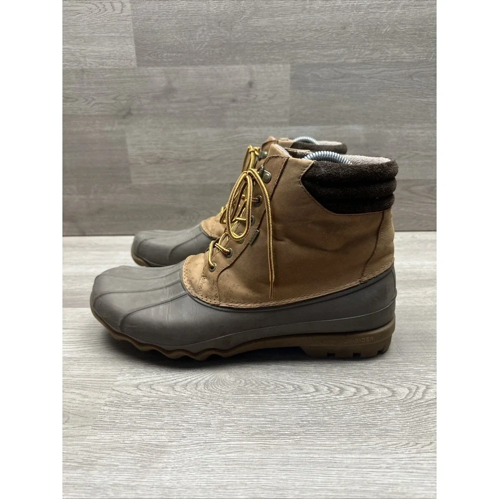 Sperry Top-Sider Men's Avenue‎ Duck Boot Tan Brown Size 13M STS12126 Very Nice